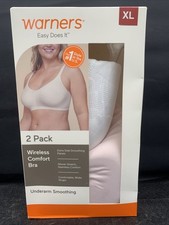 PICK SIZE/COLOR - Warners Women's 2-Pack Wireless Lightly Lined Seamless Bra