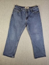 Vintage Big Mac Jeans Mens 34x30 Blue Medium Wash Straight Leg Work Wear Denim