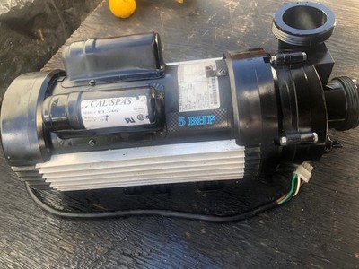 Cal Spas 5 BHp 230 V Pump 2Speed 2x2  Tested