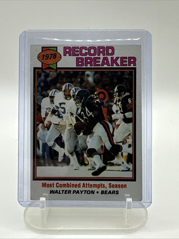 1979 Topps - Record Breaker Walter Payton #335
