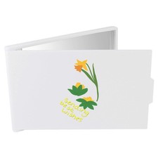 'Sending Best Wishes' Compact / Travel / Pocket Makeup Mirror (CM00048171)