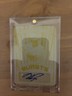 MIKE PIAZZA 2023 LEAF VIVID BURSTS YELLOW PRINTING PLATE AUTO 1/1