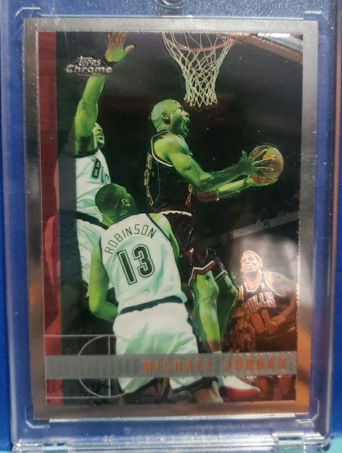1997-98 Topps Chrome - Michael Jordan #123
