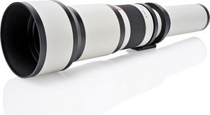 Opteka LR 1300-HD 650-1300mm f/8-16 Lens Super Telephoto Lens Platinum Series
