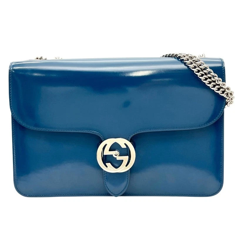 Chaîne épaule GUCCI 387606 Cobalt SV Hardware #2529