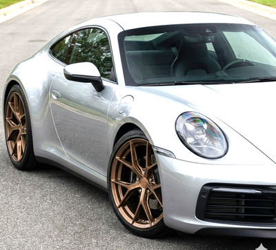 20  STANCE SF14 SATIN BRONZE WHEELS RIMS FOR PORSCHE 991 911 C2 C2S C4 20X9 & 11