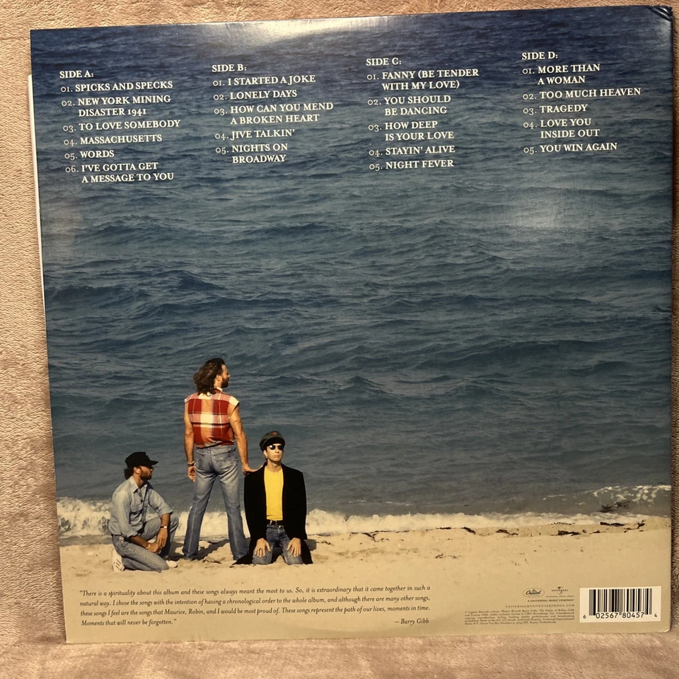 Bee Gees Timeless the All-Time Greatest Hits 2LP 12" Vinyl Record Foto 2 de 3