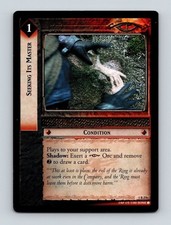 2001 Seeking Its Master 1 R 276 The Lord Of The Rings Trading Card Game TCG