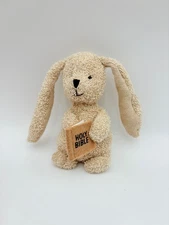 RUSS Home Buddies Plush Nibbles Bunny Rabbit Terrycloth Tan VTG Toy