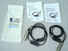 2 Stück Technica Del Arte MIKI Mikrofonkabel mit integriertem Vorverstärker