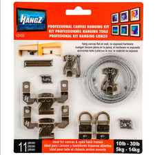 HangZ 10-30lb. Canvas Professional Hanging Kit