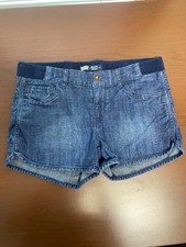 Girl's Levi's denim shorty shorts size 14R comfort waistband