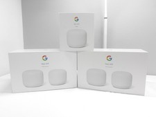 Google Nest Wi-Fi AC2200 Dual-band Mesh Router System, 3 Routers 2 Pointers
