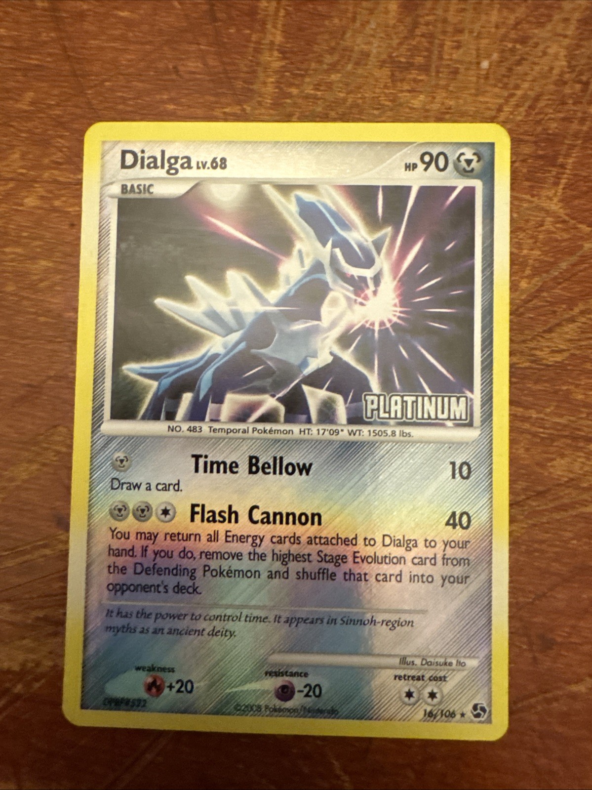 Dialga Great Encounters 16/106 Diamond & Pearl Pokémon TCG