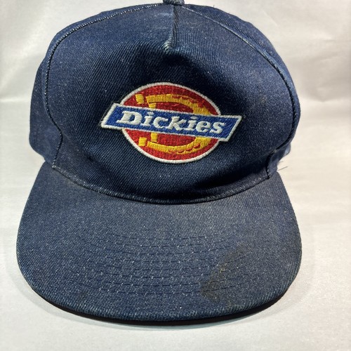 Dickies Denim Baseball Hat Snap Back Trucker Baseball Cap