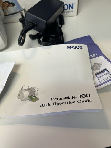 Epson Picturemate 100 Personal Photo Lab Portable Photo Printer Boxed - Photo 9/10