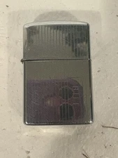 Vntg 1970 ENGINE TURNED ZIPPO Monogram LIGHTER ~ BILL RARE Insert Unreadable