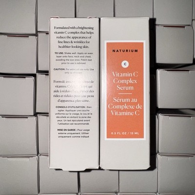 Naturium Vitamin C Complex Serum, 0.5 Fl Oz/15 mL (2 Pack)