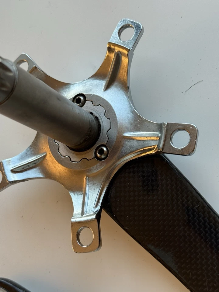 TruVativ Rouleur Crankset MTB 172.5 GXP Direct Mount Carbon Fiber - Image 4 of 4