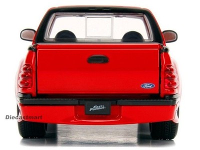 Fast & Furious Brian's 1999 Ford F-150 SVT Lightning Red by Jada 1