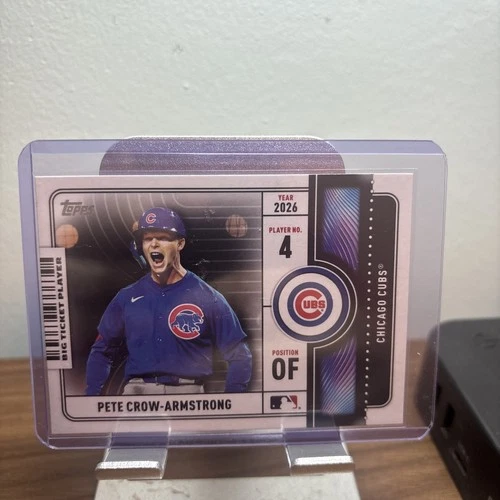 2026 Topps Series 1 Pete Crow-Armstrong Base (RAW)