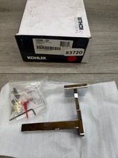 Kohler K-23289-CP Square Wall Mounted Euro Toilet Paper Holder READ