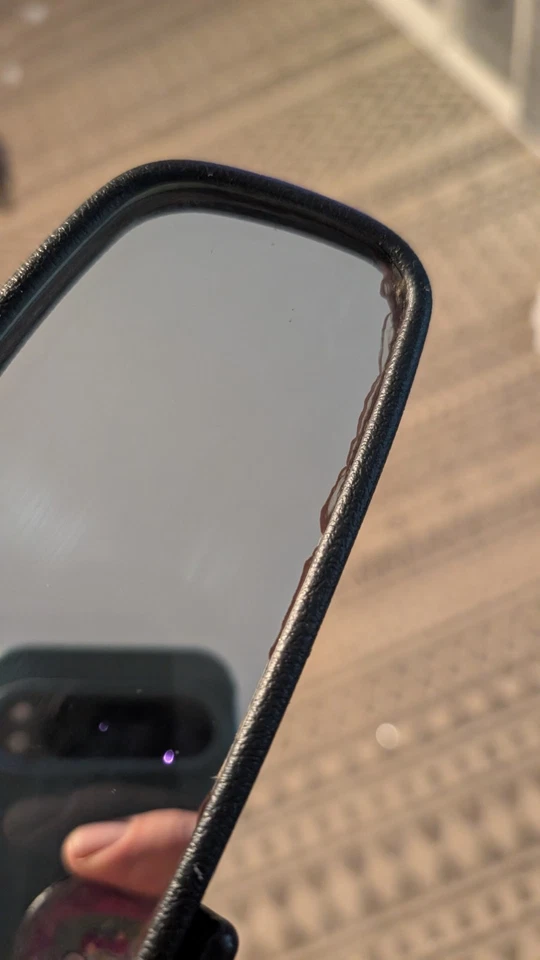 Espejo retrovisor interior Honda Prelude 1997-2001 fabricante de equipos originales de fábrica 76430-S30-003ZA Foto 2 de 4