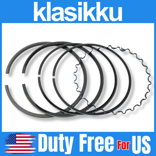 Fits For Kawasaki KLT200 KZ200 KZ900 Z1 Piston Ring Set Oversize 1.00 - Picture 1 of 7