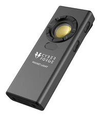 Rechargeable Work Light 1200 Lumen Flat Flashlight - Tactical EDC Flashlight ...