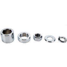 Colony Chrome-Plated Spacers 1/4in. x 1/2in. Harley USA Made 1/4" SPC-004