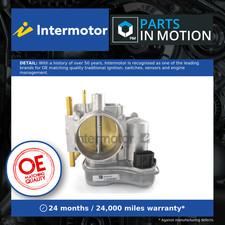 Throttle Body fits OPEL ASTRA G, H 1.8 00 to 10 Z18XE Intermotor 0825233 9128518