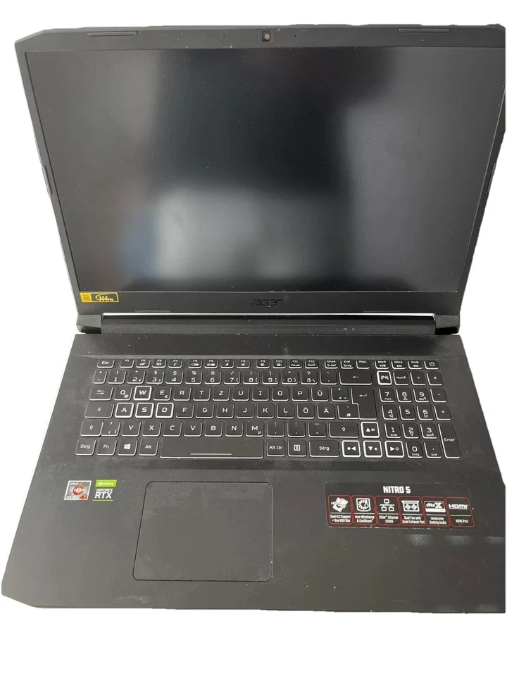 Acer Nitro 5 AN517-41-R0L3 RTX3080 1TB SSD, 2TB HDD AMD Ryzen 7 5800H, 32GB RAM - Bild 3 von 4