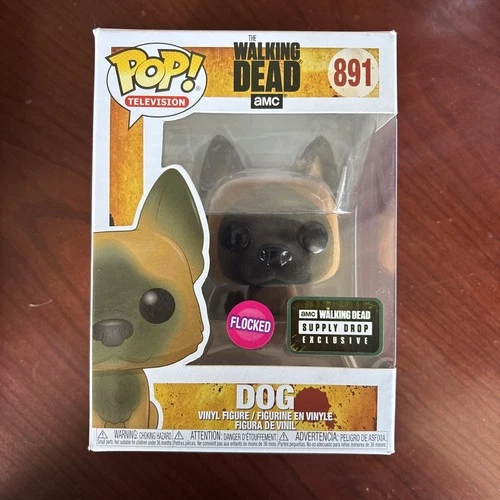 Funko Pop! Vinyl: The Walking Dead - Dog (Flocked) - AMC (Exclusive) #891
