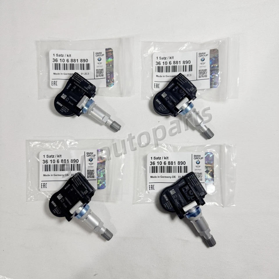 4pcs TPMS OEM 36106881890 Tire Pressure Monitoring System Sensor for BMW - Image 4 of 4