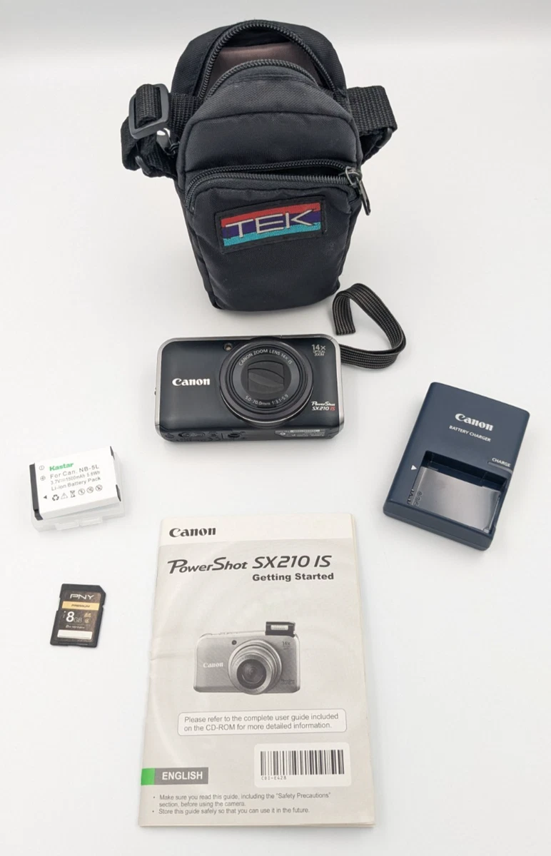 Preços baixos em Canon Powershot sx210 is | eBay