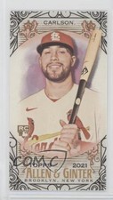 2021 Topps Allen & Ginter's Mini Black Border Dylan Carlson #125 0nr3