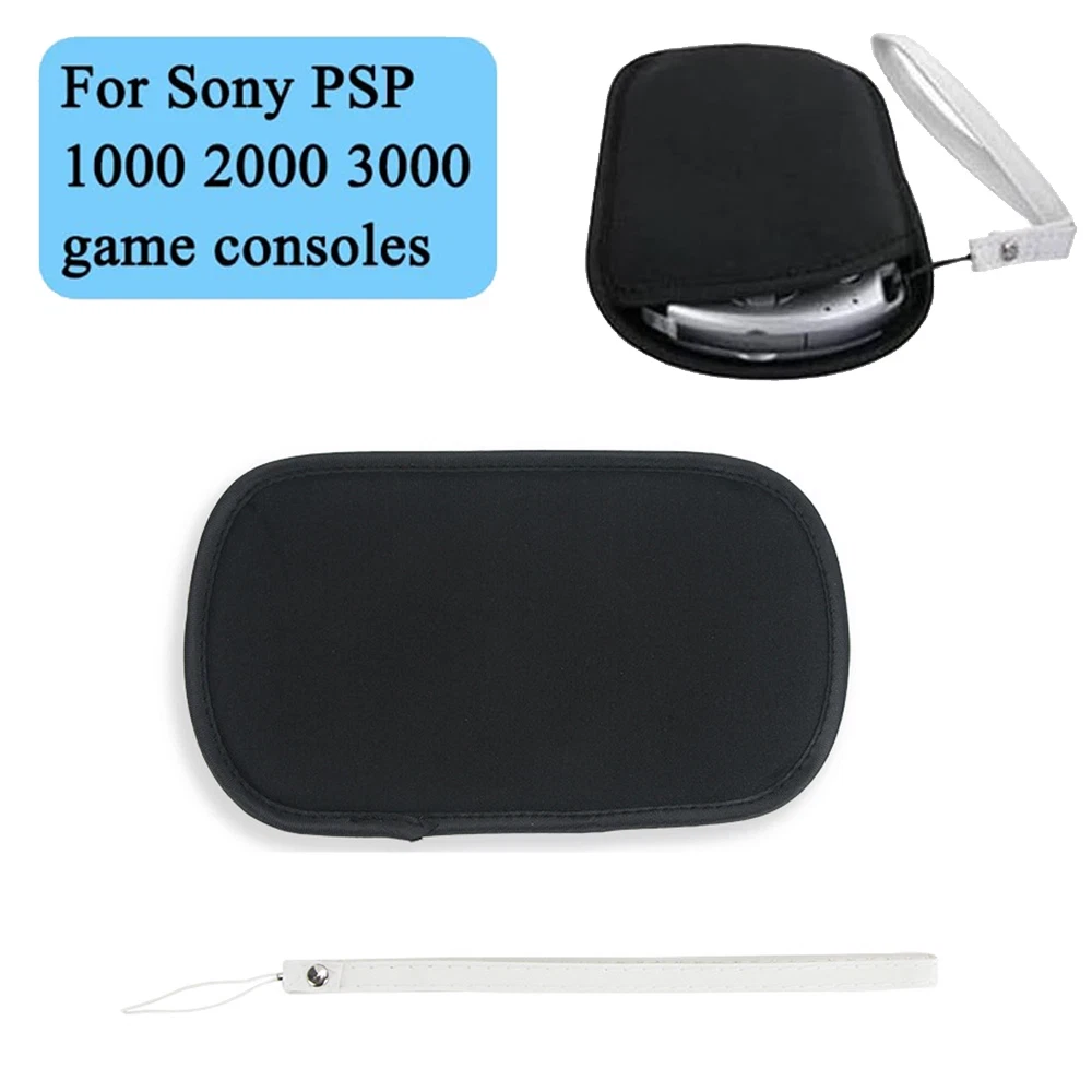 Pour PSP - Coque de protection d'écran souple, étui en éponge pour