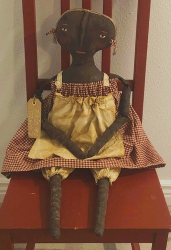 MADE To Order Doll, Primitive Doll, Black Doll, Cloth Doll, Custom Made - Picture 2 of 5