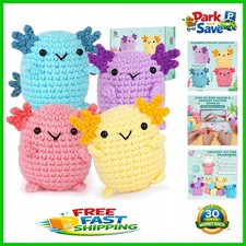 Craft Your Own Mini Axolotls - Beginner Croch...