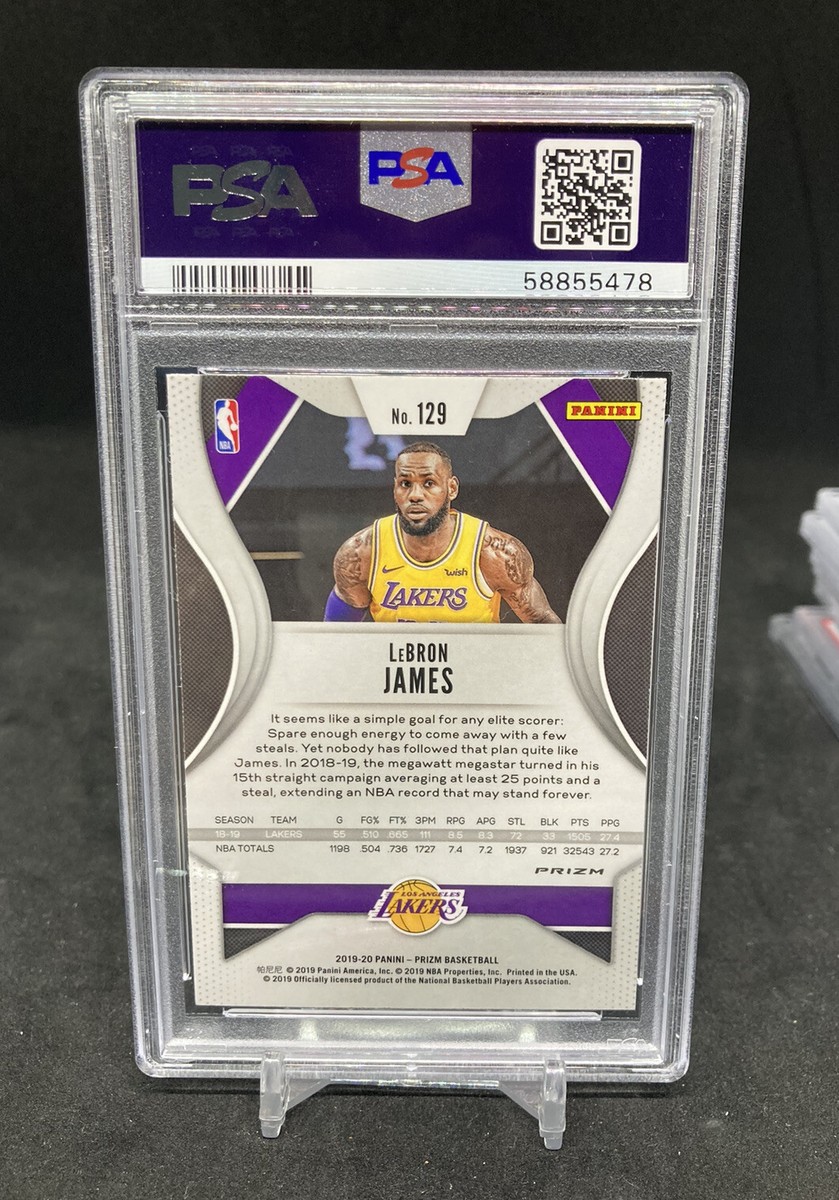 その他 2019-20 Panini Prizm Green Ice LEBRON 2019 2019-20 Panini PRIZM LeBron JAMES Green Prizm PSA 10