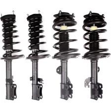 Set of 4 Front+Rear Complete Shock Struts Assembly For 2007-2011 Toyota Camry