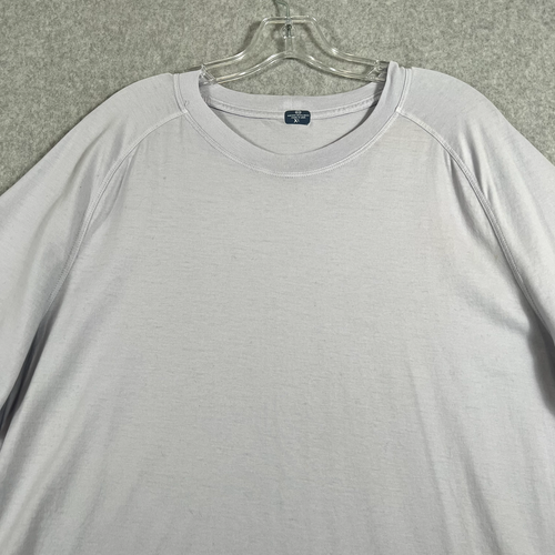 Camiseta para mujer Adriano Goldschmied talla XL 100 % algodón gris lavanda nueva con etiquetas - Imagen 4 de 15