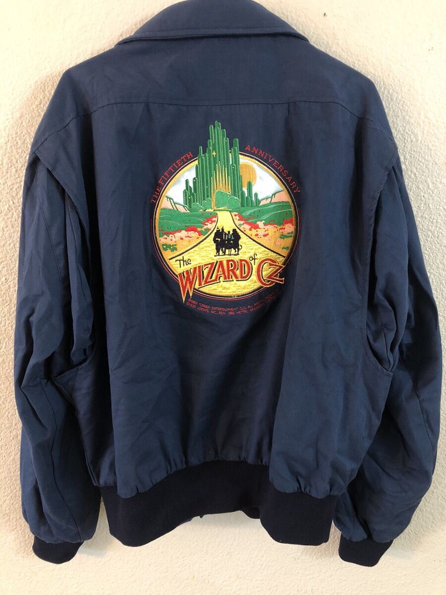 Vintage Wizard of Oz Jacket 50th Anniversary 1989 size XL Vintage Wizard of Oz Jacket 50th Anniversary 1989 size XL