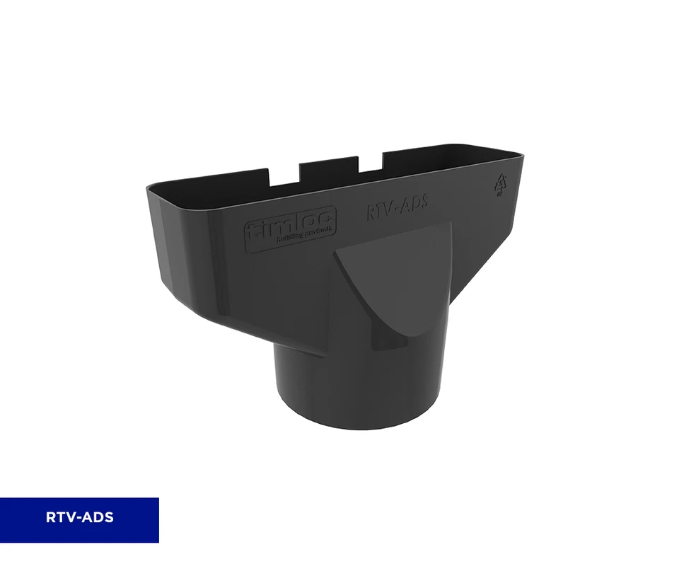 Timloc Standard Tile Vent Adapter 232mm x 64.5mm x 140mm