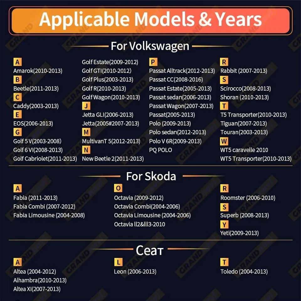 Volkswagen/Skoda Android Car Stereo – Wireless CarPlay, Android Auto, 2GB RAM - Immagine 3 di 3