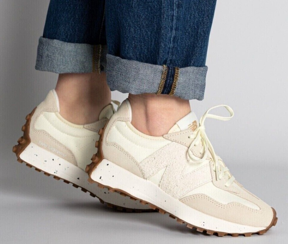 New Balance 327 Casual Womens Sneakers Shoes White Andora