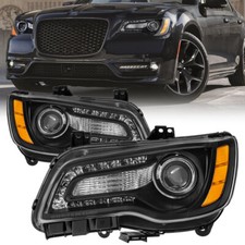 For 2011-2023 Chrysler 300 Headlights LED DRL...