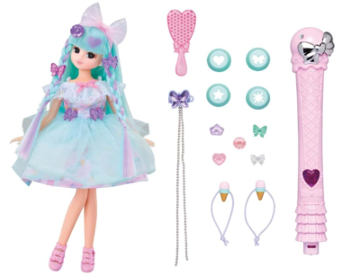 Takara Tomy Licca Rika Chan Doll Set Kiratto Color Change Gelato