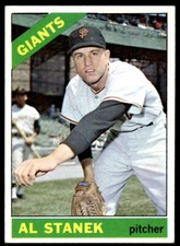 1966 Topps Al Stanek*Set Break San Francisco Giants #437