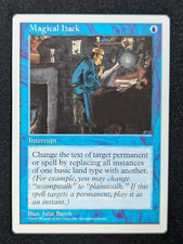 Magical Hack - 5th Edition - NM - MTG - Magic the Gathering - Blue - Interrupt